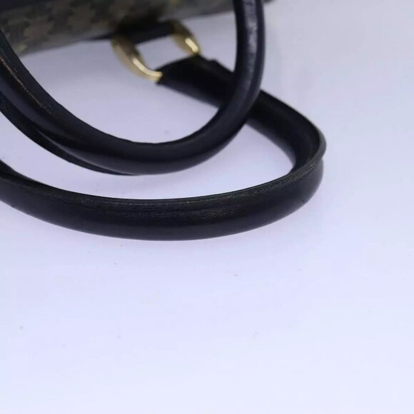 CELINE Macadam Canvas Boston Bag Navy Auth - Picture 7 of 16